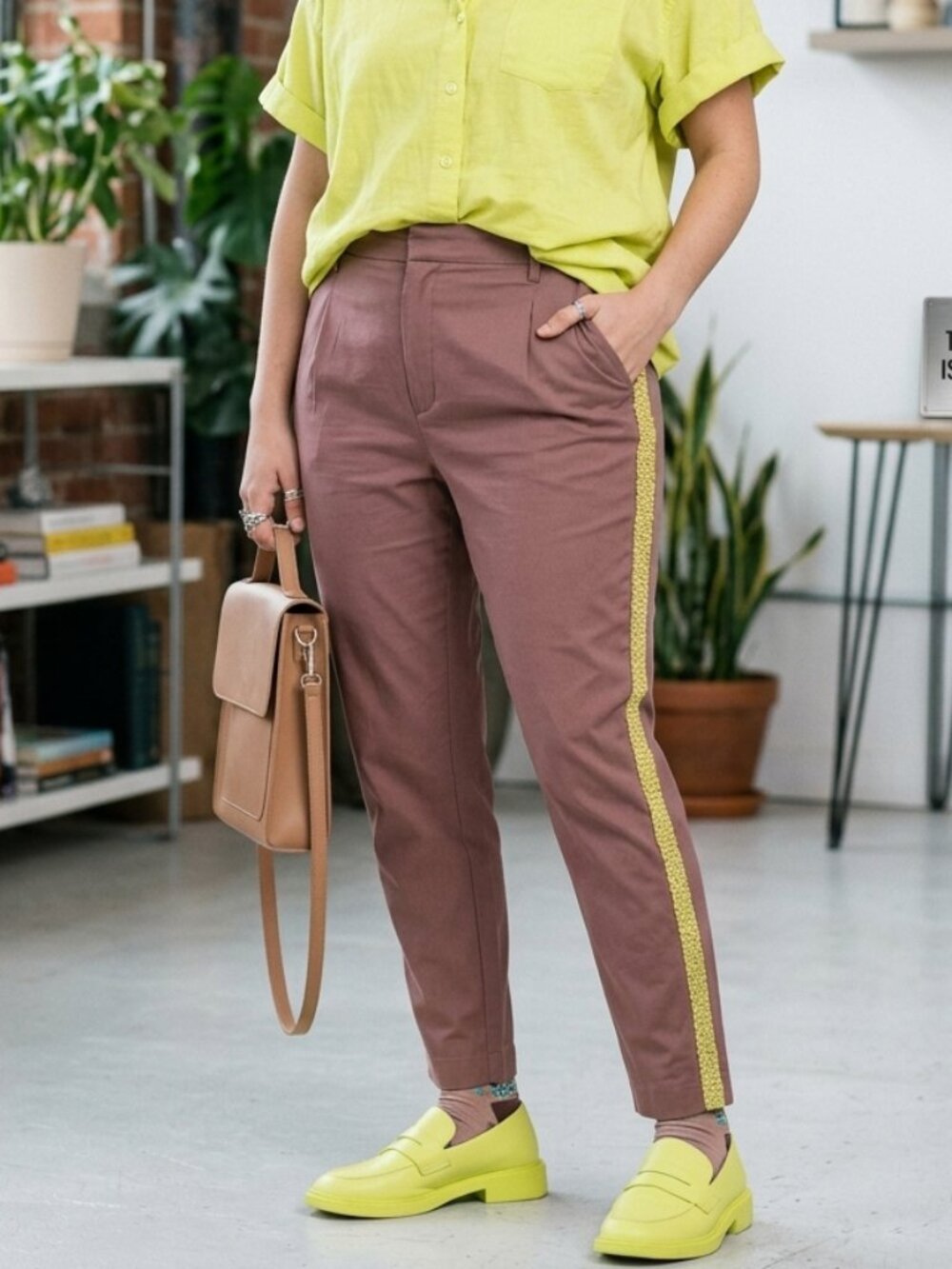 WILDFANG The Empower Slim Crop Pant